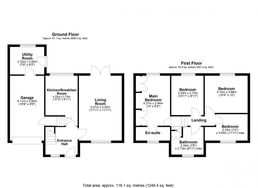 Floorplan for Mountfield Road, Huddersfield