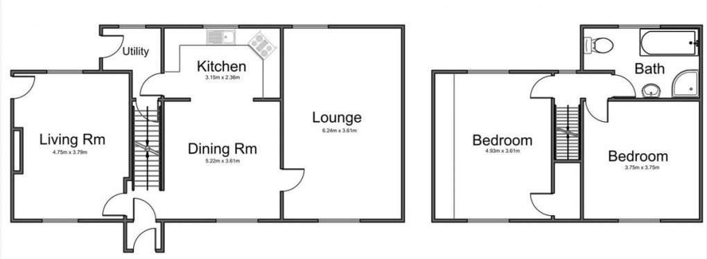 Floorplan for Strathern, Brookroyd Avenue, Brighouse