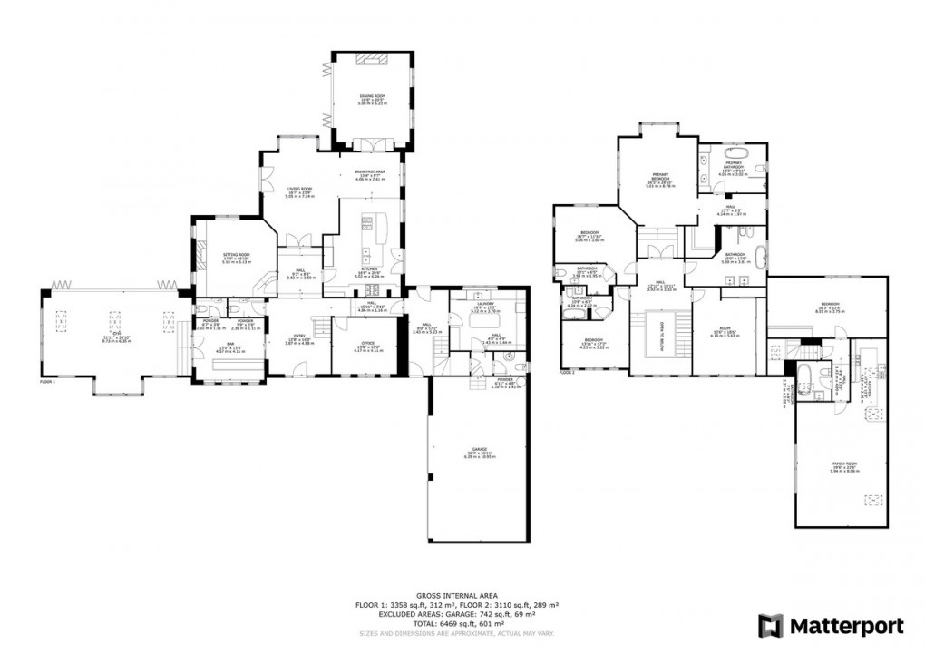 Floorplan for Spring Court, Almondbury, Huddersfield