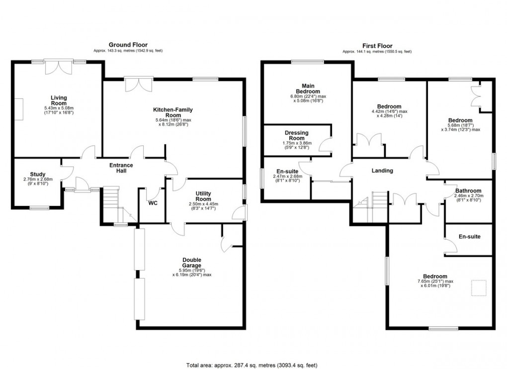 Floorplan for Stock Lane, Halifax