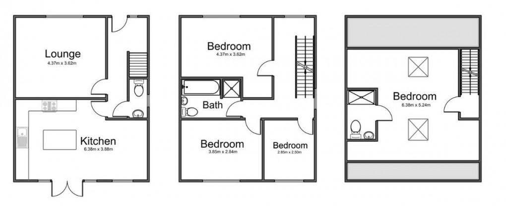 Floorplan for Dawson Road, Huddersfield