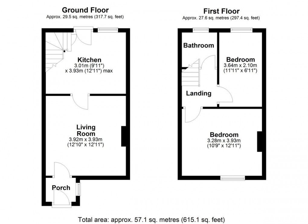 Floorplan for Canby Grove, Huddersfield