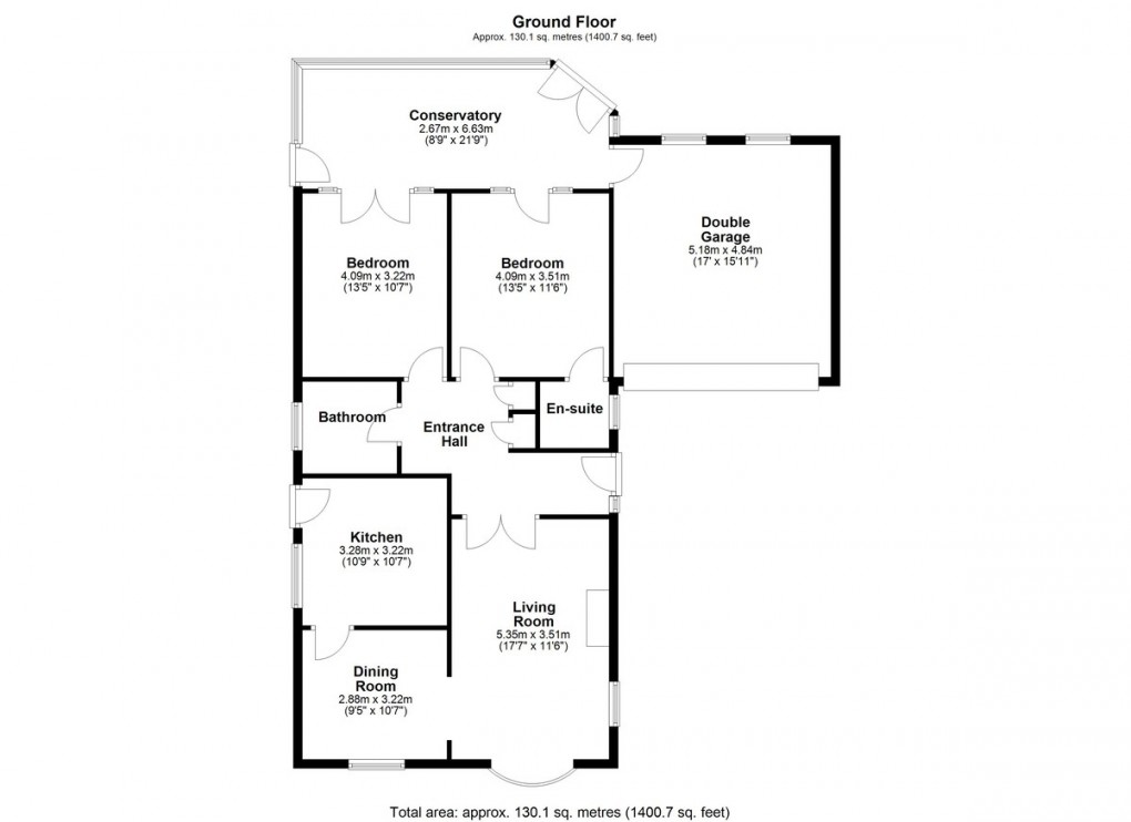 Floorplan for Elm Court, Kirkburton, Huddersfield