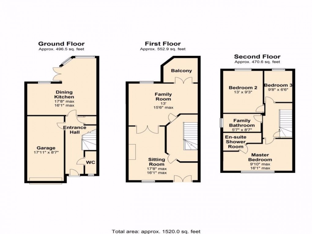 Floorplan for New Mill, Holmfirth